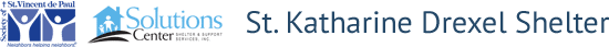 St. Katharine Drexel Shelter, Fond du Lac homeless shelter logo (color).